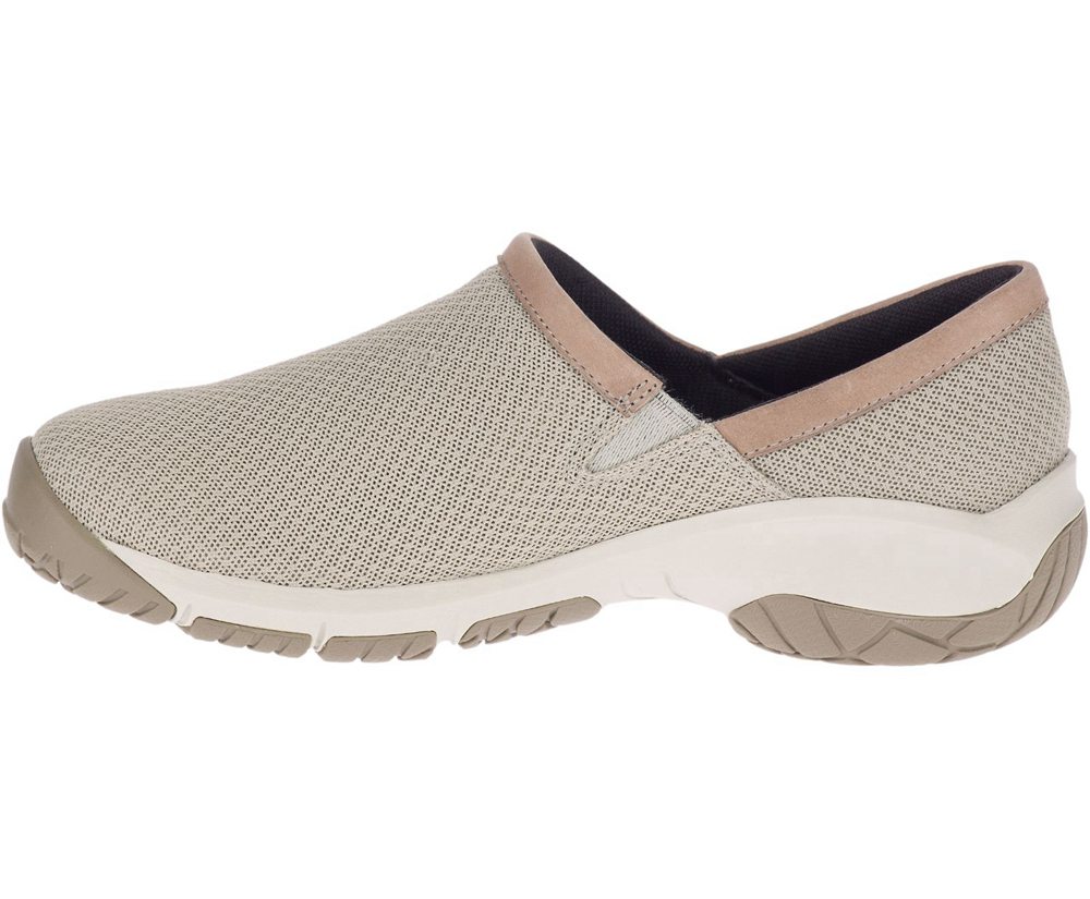Merrell Slip Ons Grey - Encore Breeze Moc - Womens 43IHZUPQG